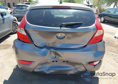 2013 Hyundai Accent Gs z USA, uszkodzony, nr VIN KMHCT5AE2DU121327